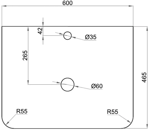 Столешница Style Line Атлантика 60 MI01, цвет бежевый светлый керамогранит СС-00002234 Столешница Style Line Атлантика 60 MI01, цвет бежевый светлый керамогранит СС-00002234