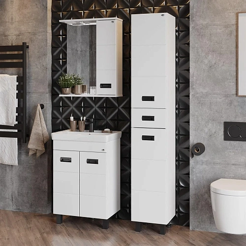 Шкаф-пенал Onika БАЛТИКА Black 32.11 универсальный 403220 Шкаф-пенал Onika БАЛТИКА Black 32.11 универсальный 403220