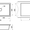Кухонная мойка Granula 7805, АРКТИК (БЕЛЫЙ), кварц 780х500 Кухонная мойка Granula 7805, АРКТИК (БЕЛЫЙ), кварц 780х500