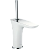 Смеситель для раковины hansgrohe PuraVida белый/хром 15075400 Смеситель для раковины hansgrohe PuraVida белый/хром 15075400