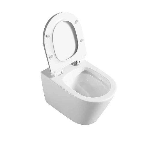 Унитаз подвесной Vincea Vito VT1-23 белый, ультратонкое сиденье soft-close Унитаз подвесной Vincea Vito VT1-23 белый, ультратонкое сиденье soft-close