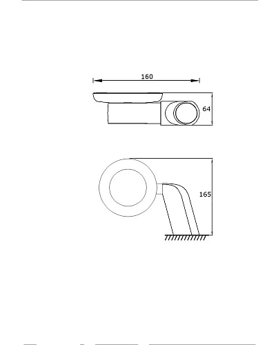Мыльница Rush Flores FL08411 керамическая хром Мыльница Rush Flores FL08411 керамическая хром