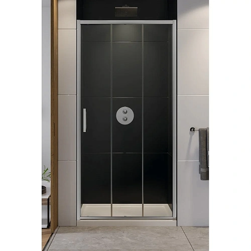 Душевая дверь NEW TRENDY ALTA III 100x195 D-0254A (хром) Душевая дверь NEW TRENDY ALTA III 100x195 D-0254A (хром)