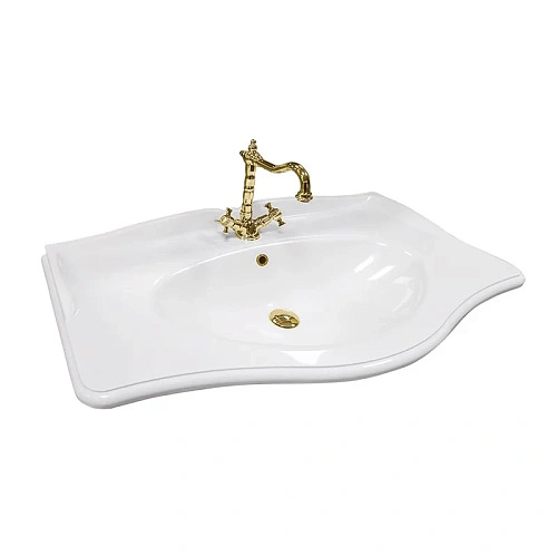 Раковина Aquaton Версаль 100 1A712431VS200 слоновая кость Раковина Aquaton Версаль 100 1A712431VS200 слоновая кость