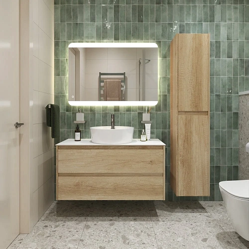 Тумба со столешницей и раковиной BelBagno KRAFT 80 kraft80rnn-kepbo-1306-set подвесная KRAFT80RNN-KEPBO-1306-SET Тумба со столешницей и раковиной BelBagno KRAFT 80 kraft80rnn-kepbo-1306-set подвесная KRAFT80RNN-KEPBO-1306-SET