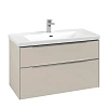 Тумба под раковину Villeroy &amp; Boch Subway 3.0 Cashmere Grey / Cashmere Grey C57000VN