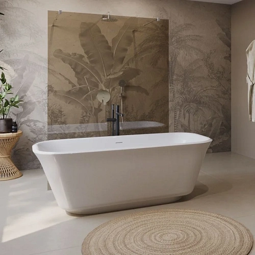 Ванна отдельностоящая BelBagno DUE BB702-1700-800-K 1700x800 акриловая Ванна отдельностоящая BelBagno DUE BB702-1700-800-K 1700x800 акриловая