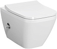 Детальная картинка товара «унитаз подвесной vitra integra square 7082b003-7209 с функцией биде и встроенным смесителем»
