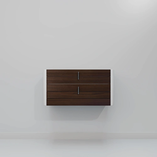 Тумба под раковину ArtDecco Gabriella 80 AGB08W24S000 подвесная, черный орех Тумба под раковину ArtDecco Gabriella 80 AGB08W24S000 подвесная, черный орех