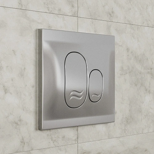 Клавиша смыва GROSSMAN Galaxy 800.T1.01.110.110 хром матовый Клавиша смыва GROSSMAN Galaxy 800.T1.01.110.110 хром матовый