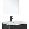 Комплект мебели Aquanet Верона 58 New черный матовый 00281103 Комплект мебели Aquanet Верона 58 New черный матовый 00281103