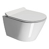 Картинка анонса товара «унитаз подвесной gsi kube-x 941611 compact безободковый»