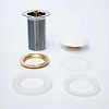 Донный клапан Gid без перелива Wh100 71101K белый 7x7x10 Донный клапан Gid без перелива Wh100 71101K белый 7x7x10