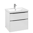Тумба под раковину Villeroy & Boch Subway 3.0 с подсветкой Brilliant White / Brilliant White C576L1V C576L1VE Тумба под раковину Villeroy & Boch Subway 3.0 с подсветкой Brilliant White / Brilliant White C576L1V C576L1VE