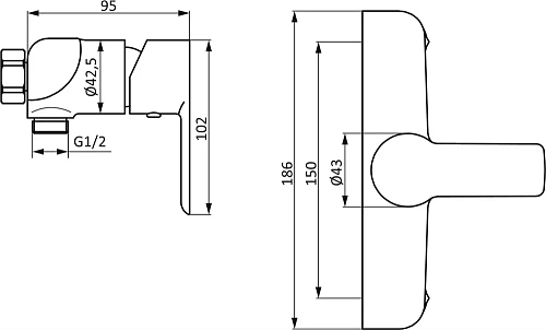 Душевая стойка STWORKI Хельсинки by Damixa Хельсинки HFDB97000 + HFHS20000 428803 Душевая стойка STWORKI Хельсинки by Damixa Хельсинки HFDB97000 + HFHS20000 428803