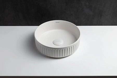 Раковина Allen Brau Fantasy Line 36 4.11032.21 накладная, белый матовый Раковина Allen Brau Fantasy Line 36 4.11032.21 накладная, белый матовый