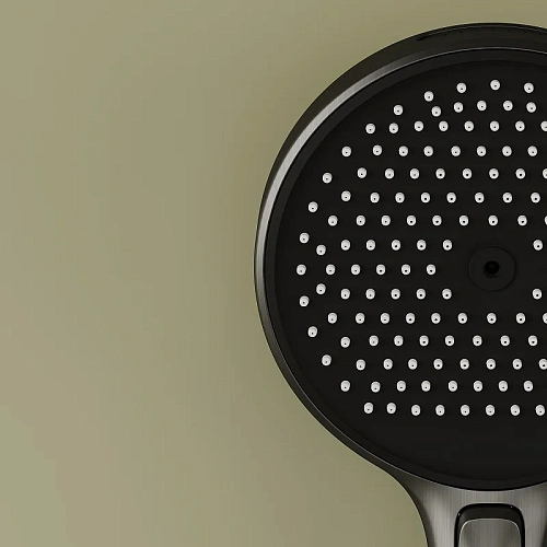 Душевая система Sancos Space SC3006GMG встраиваемый с термостатом, вороненая сталь Душевая система Sancos Space SC3006GMG встраиваемый с термостатом, вороненая сталь