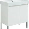 Тумба под раковину Aquanet Nova Lite 75 белый глянец (2 дверцы) 00298850 Тумба под раковину Aquanet Nova Lite 75 белый глянец (2 дверцы) 00298850