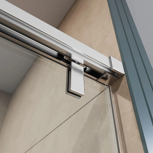 Душевая дверь BelBagno SOFT_CLOSE-1-BF-1-100-C-Cr 100 см, профиль хром, стекло прозрачное Душевая дверь BelBagno SOFT_CLOSE-1-BF-1-100-C-Cr 100 см, профиль хром, стекло прозрачное