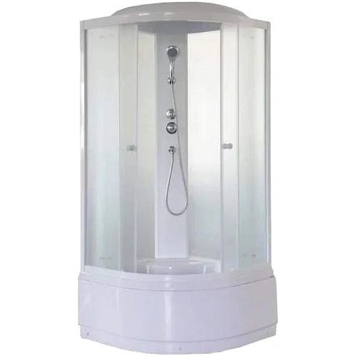 Душевая кабина Parly EF921 900x900 профиль белый, стекло матовое Душевая кабина Parly EF921 900x900 профиль белый, стекло матовое