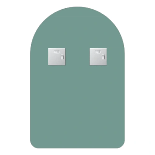 Зеркало Evoform Primary BY 0002 40х60 см со шлифованной кромкой Зеркало Evoform Primary BY 0002 40х60 см со шлифованной кромкой