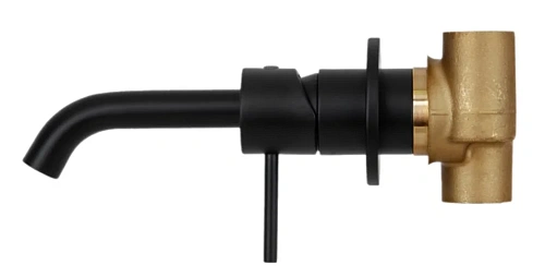 Смеситель для раковины Remer X Style X15PNO, чёрный матовый Смеситель для раковины Remer X Style X15PNO, чёрный матовый