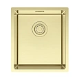 Кухонная мойка Paulmark YUNI 39 UN YU39-LG, светлое золото, 390х440мм Кухонная мойка Paulmark YUNI 39 UN YU39-LG, светлое золото, 390х440мм