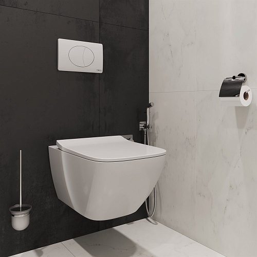 Клавиша смыва STWORKI 230824 белая 555040 Клавиша смыва STWORKI 230824 белая 555040