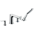 Смеситель на борт ванны hansgrohe Metris 31442000 Смеситель на борт ванны hansgrohe Metris 31442000