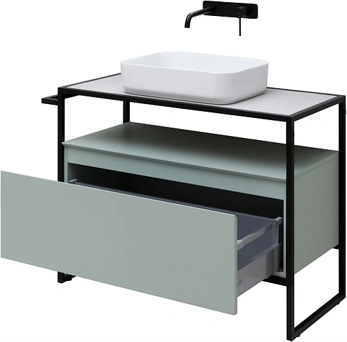 Тумба под раковину Allen Brau Priority 100 1.31003.PWM папирус матовый Тумба под раковину Allen Brau Priority 100 1.31003.PWM папирус матовый