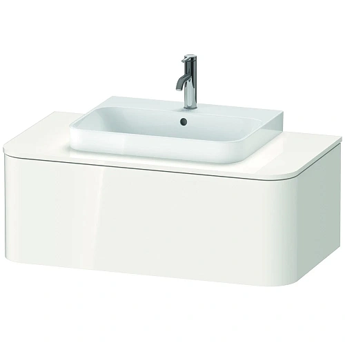 Тумба под раковину Duravit Happy D.2 Plus HP494102222 подвесная 100 см белая глянец Тумба под раковину Duravit Happy D.2 Plus HP494102222 подвесная 100 см белая глянец