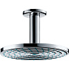 Картинка анонса товара «верхний душ hansgrohe raindance s 180 air 1jet кронштейн верхнего душа 100 мм, хром 27478000»