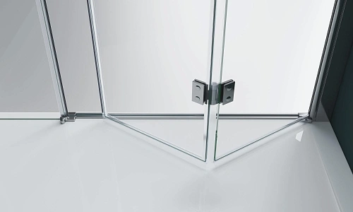 Душевая дверь BelBagno ALBANO-BS-13-40+90-C-Cr 130 см, профиль хром, стекло прозрачное Душевая дверь BelBagno ALBANO-BS-13-40+90-C-Cr 130 см, профиль хром, стекло прозрачное