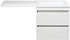 Тумба под раковину Style Line Даллас 120, Люкс белая, PLUS СС-00000469