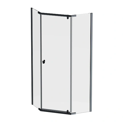 Душевой уголок AM.PM Sunny W87G-405-9090-BT 90x90 черный, стекло прозрачное Душевой уголок AM.PM Sunny W87G-405-9090-BT 90x90 черный, стекло прозрачное