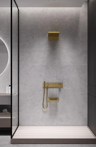 Душевая система Boheme ZODIAC Gun Metal встраиваемая 132-2-GM Душевая система Boheme ZODIAC Gun Metal встраиваемая 132-2-GM