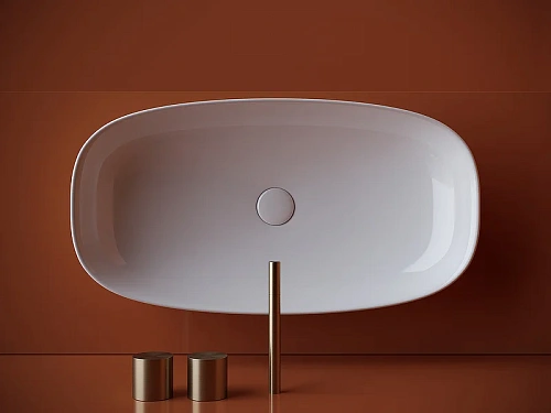 Раковина Ceramica Nova ELEMENT CN5040 белый накладная Раковина Ceramica Nova ELEMENT CN5040 белый накладная