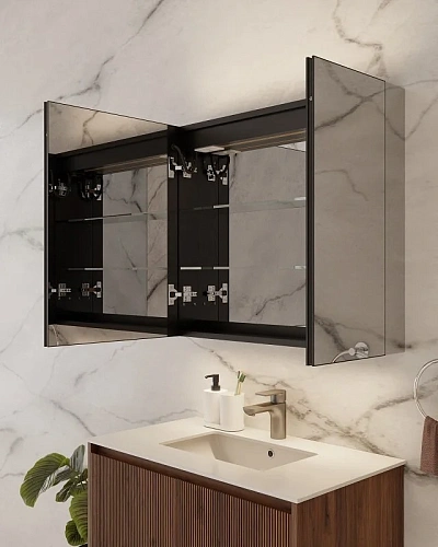 Зеркальный шкаф ArtDecco Winter Glamour 80 AWG08070MC с подсветкой Зеркальный шкаф ArtDecco Winter Glamour 80 AWG08070MC с подсветкой