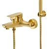 Смеситель для ванны Remer Infinity I02BG, золото брашированное Смеситель для ванны Remer Infinity I02BG, золото брашированное