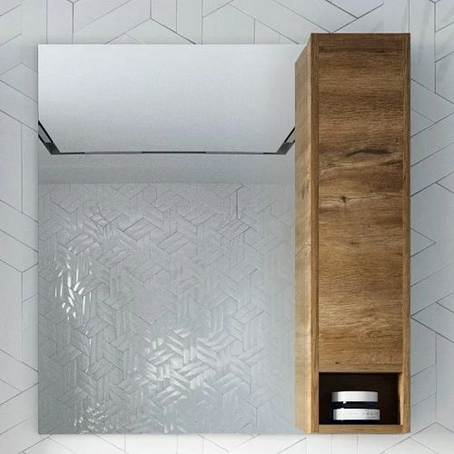 Комплект мебели STWORKI Карлстад 75 дуб рустикальный, роверелла, в стиле лофт, под дерево, российска 427888 Комплект мебели STWORKI Карлстад 75 дуб рустикальный, роверелла, в стиле лофт, под дерево, российска 427888