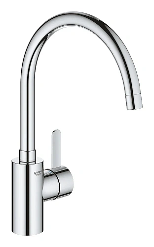 Смеситель для кухни GROHE Via Cosmo с высоким C-образный изливом, хром (30431000) Смеситель для кухни GROHE Via Cosmo с высоким C-образный изливом, хром (30431000)
