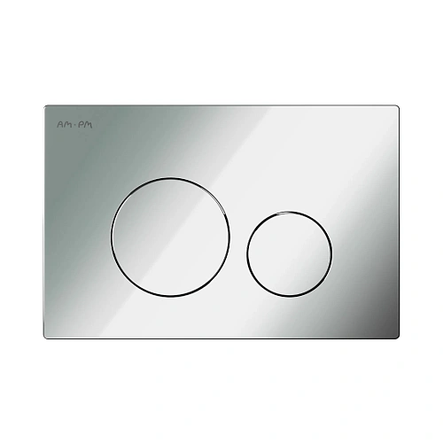 Клавиша смыва AM.PM Pro L I049051 пневматическая, пластикцевый хром Клавиша смыва AM.PM Pro L I049051 пневматическая, пластикцевый хром