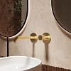 Смеситель для раковины Vincea Aura VBFW-6AU1BG встраиваемый, брашированное золото