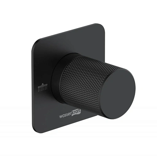 Переключатель потоков WasserKRAFT A299 на 2 выхода черный Переключатель потоков WasserKRAFT A299 на 2 выхода черный