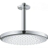 Верхний душ GROHE Tempesta 250, круглый (низ-хром, верх-белый) + Душевой кронштейн потолочный 142 мм 26669000 Верхний душ GROHE Tempesta 250, круглый (низ-хром, верх-белый) + Душевой кронштейн потолочный 142 мм 26669000
