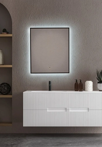 Зеркало AQUAme AQM9101B 600х700 с подсветкой и подогревом Зеркало AQUAme AQM9101B 600х700 с подсветкой и подогревом