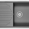 Кухонная мойка Granula 8601, ГРАФИТ (ЧЁРНО-СЕРЫЙ), кварц 860х500 Кухонная мойка Granula 8601, ГРАФИТ (ЧЁРНО-СЕРЫЙ), кварц 860х500