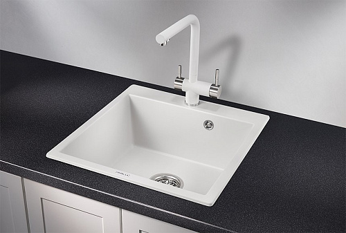 Кухонная мойка Granula 5102, АРКТИК (БЕЛЫЙ), кварц 510x520 Кухонная мойка Granula 5102, АРКТИК (БЕЛЫЙ), кварц 510x520