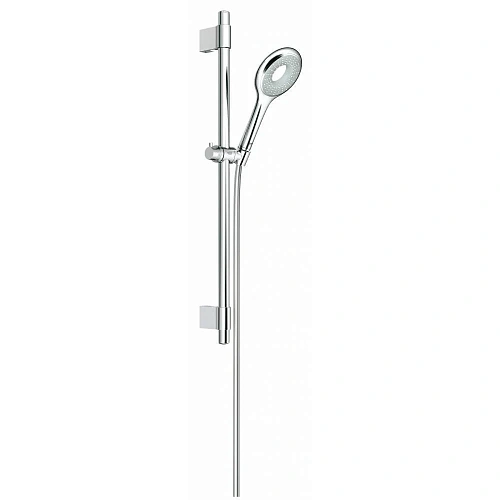 Душевой гарнитур GROHE Rainshower Icon 100 (Душевая лейка, штанга 600 мм, шланг 1750 мм), хром (2752 27529000 Душевой гарнитур GROHE Rainshower Icon 100 (Душевая лейка, штанга 600 мм, шланг 1750 мм), хром (2752 27529000