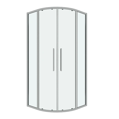 Душевой уголок GROSSMAN Cosmo 301.K33.02.8080.10.00 (80x80x195) полукруг,раздвижн,хром,стекло прозрачное Душевой уголок GROSSMAN Cosmo 301.K33.02.8080.10.00 (80x80x195) полукруг,раздвижн,хром,стекло прозрачное